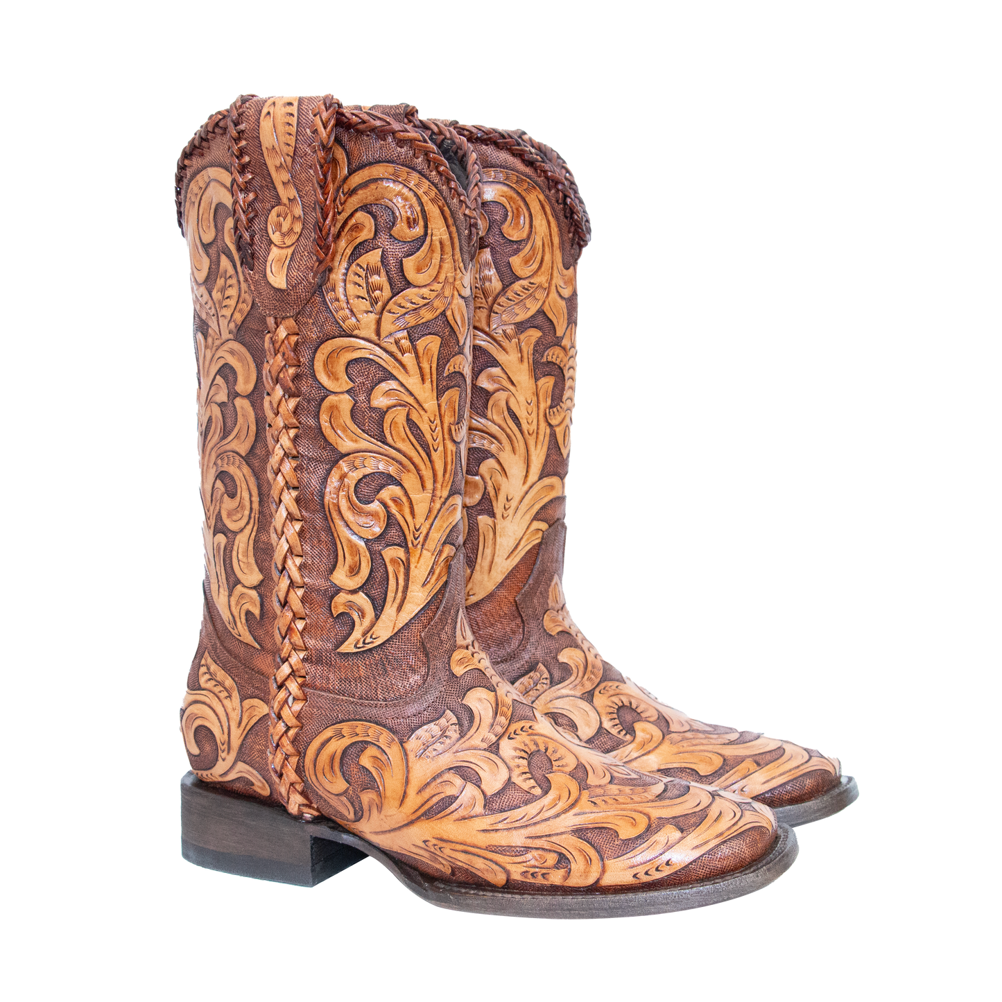Men's Fully Hand-Tooled Boots