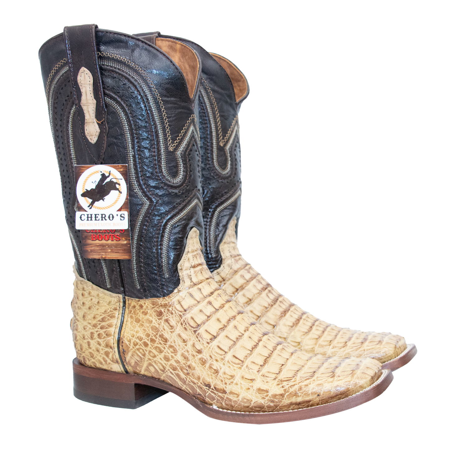 Chero’s Premium Exotic Caiman Back Sand