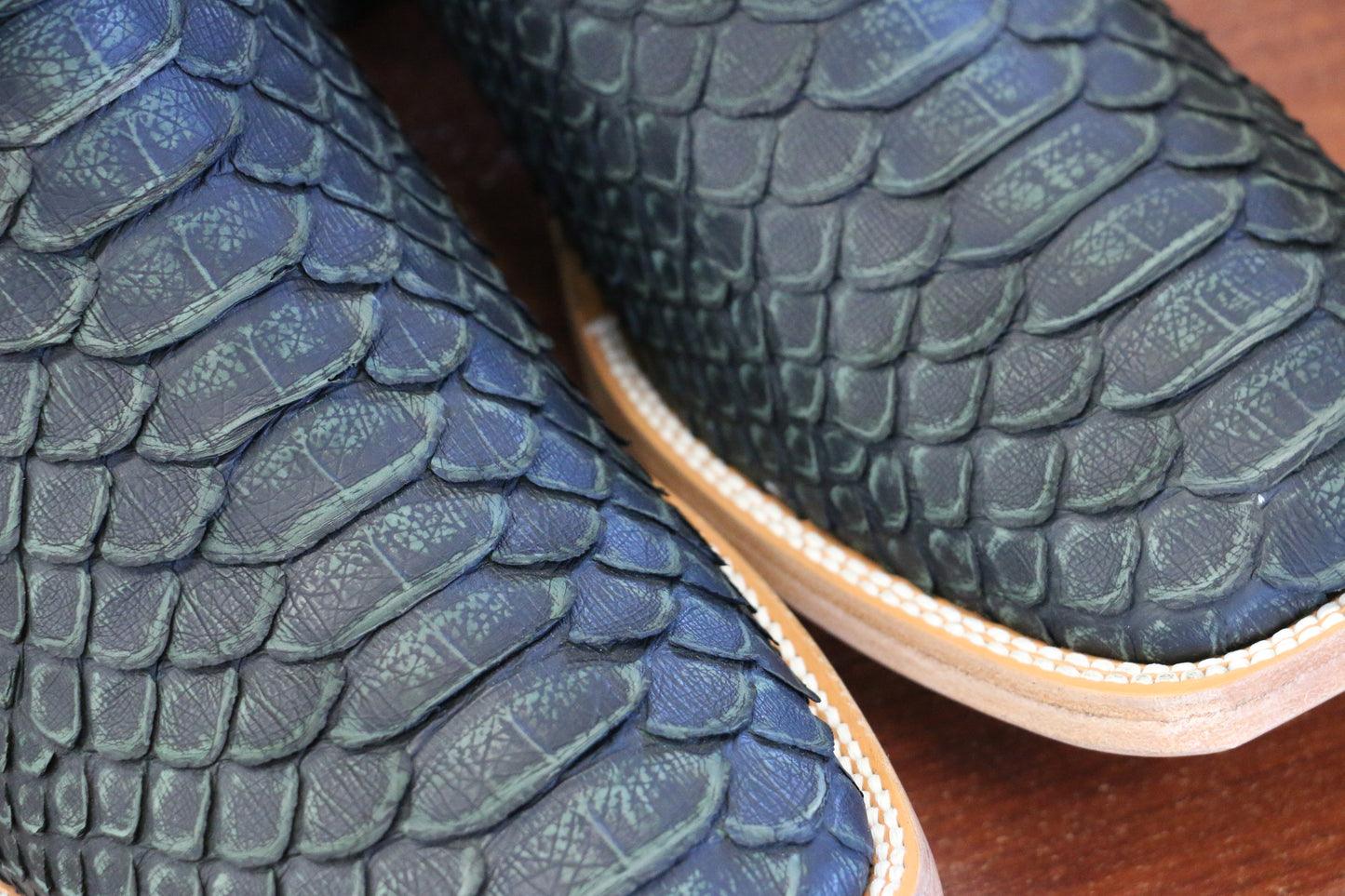 Chero's Premium Exotic Python Safari Green