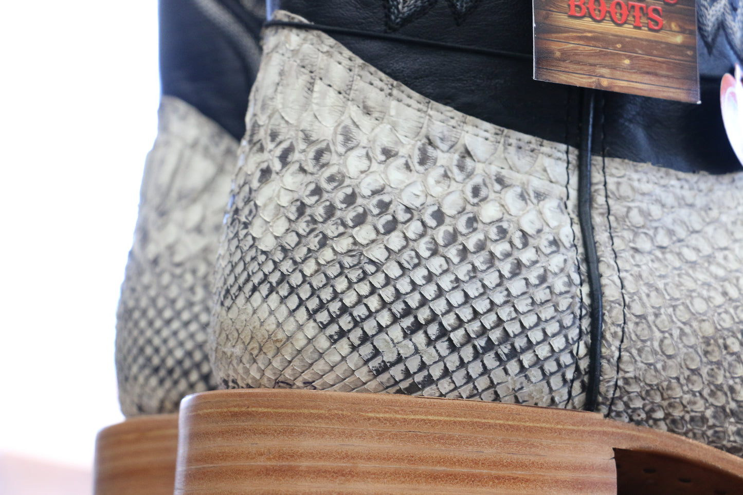 Chero's Premium Exotic Python Natural Back-Cut