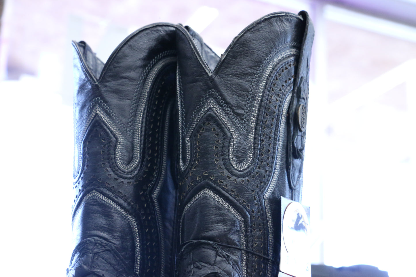Chero's Premium Exotic Pirarucu Matte Black