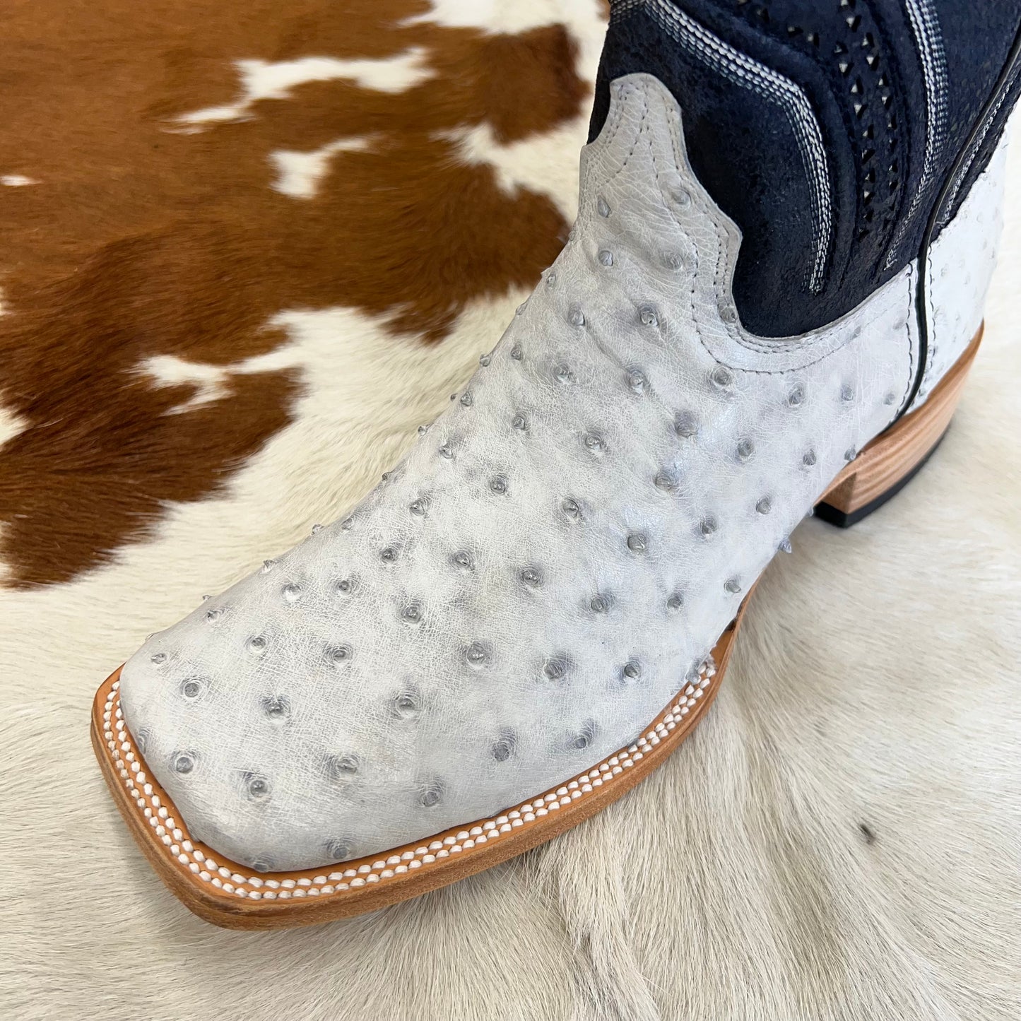 Chero's Premium Exotic Ostrich White