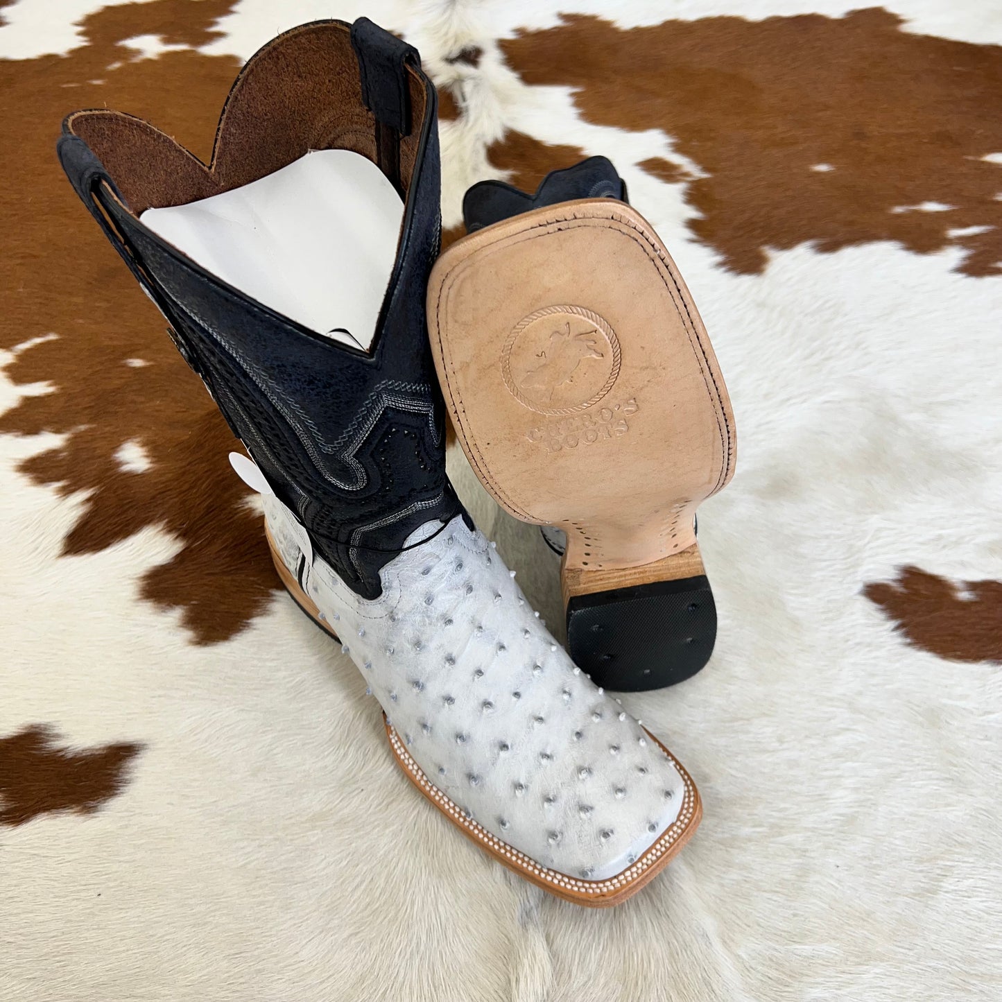 Chero's Premium Exotic Ostrich White