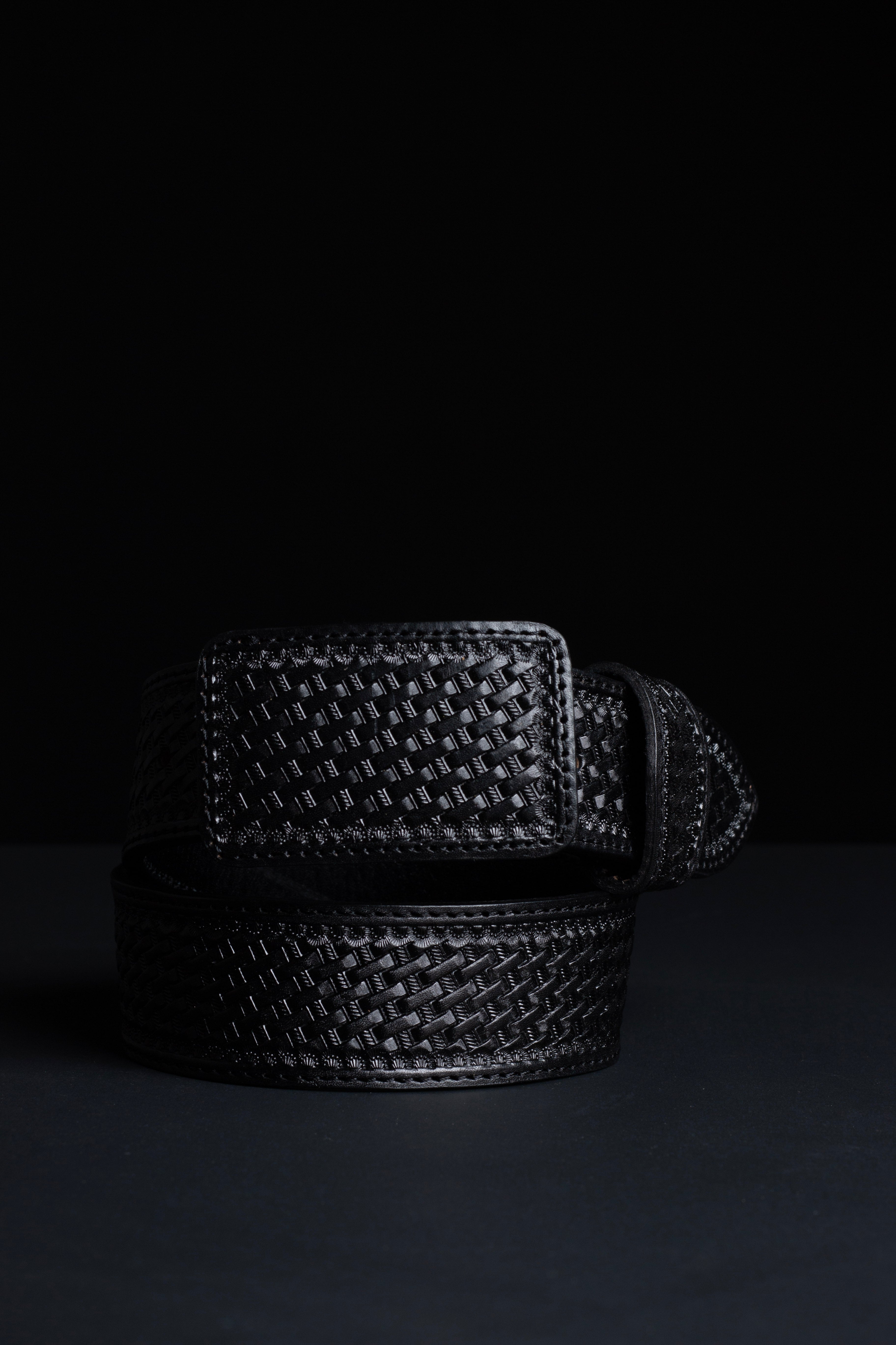 Hand-Tooled Belt - A2116