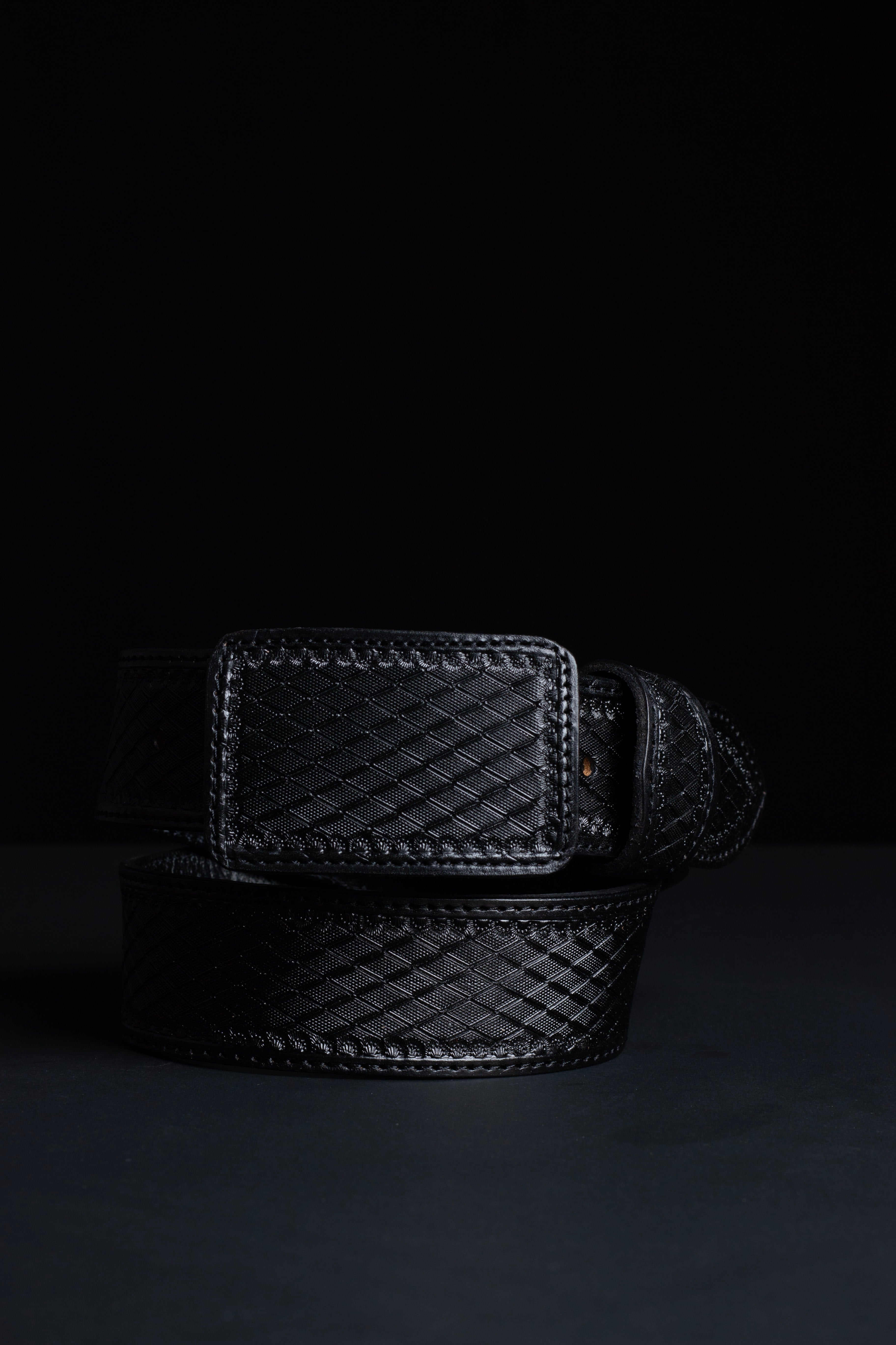 Hand-Tooled Belt - A2130