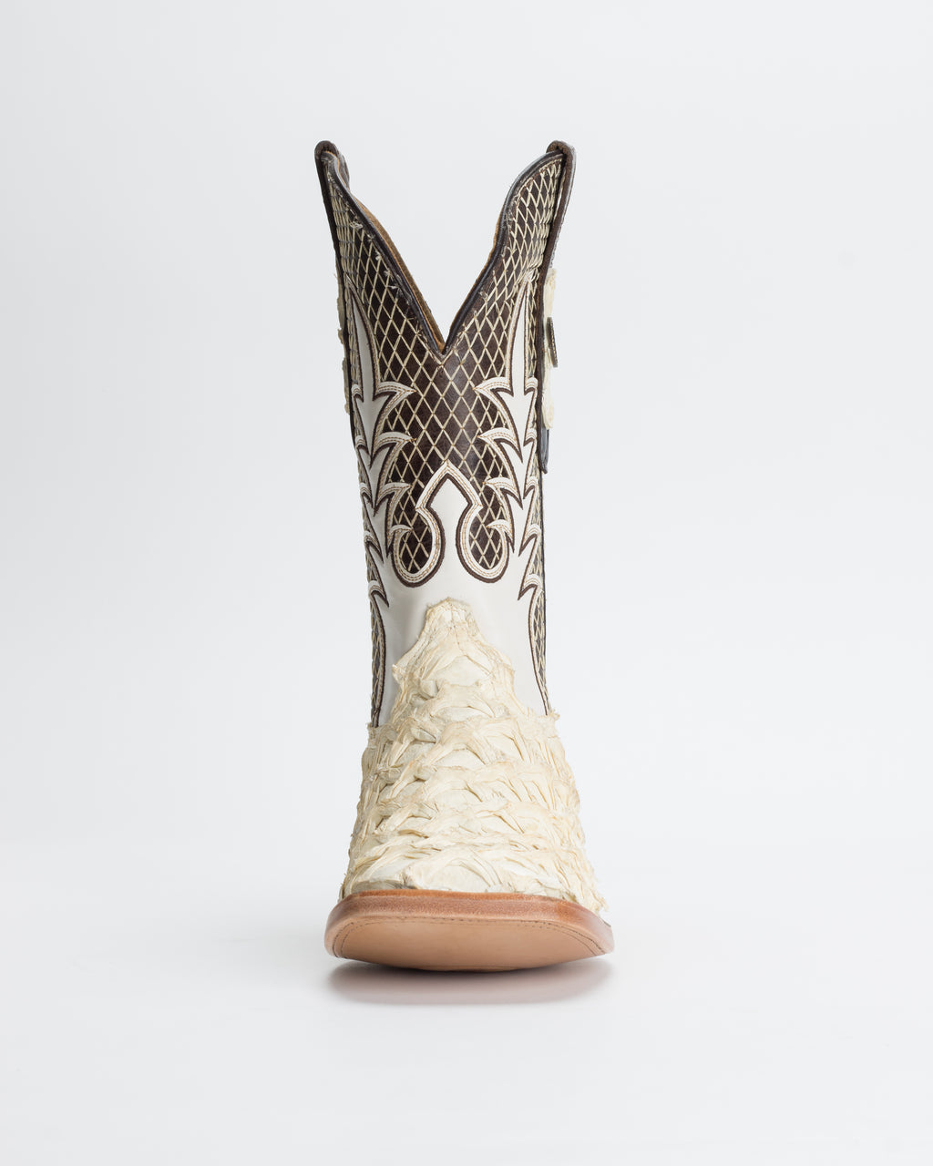 Chero's Premium Exotic Pirarucu Arapaima Matte Ivory