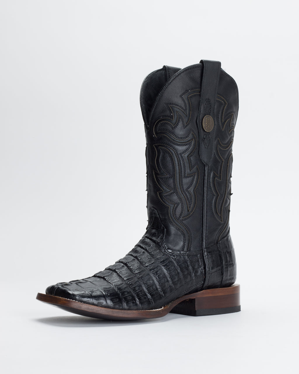 Chero's Premium Exotic Caiman Tail Noir