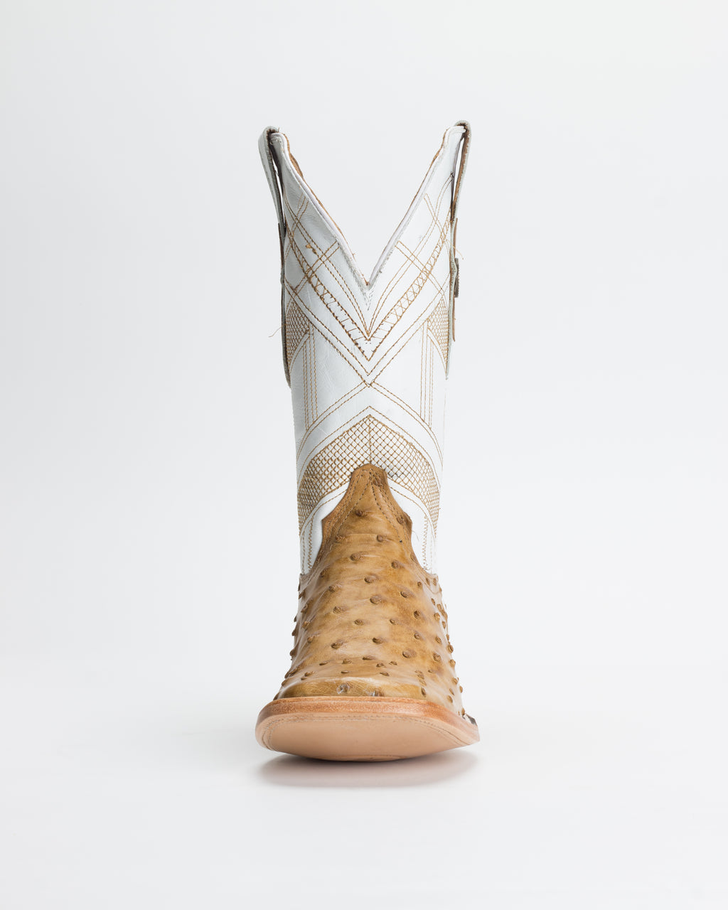 Chero's Premium Exotic Full-Quill Ostrich Saddle Gold