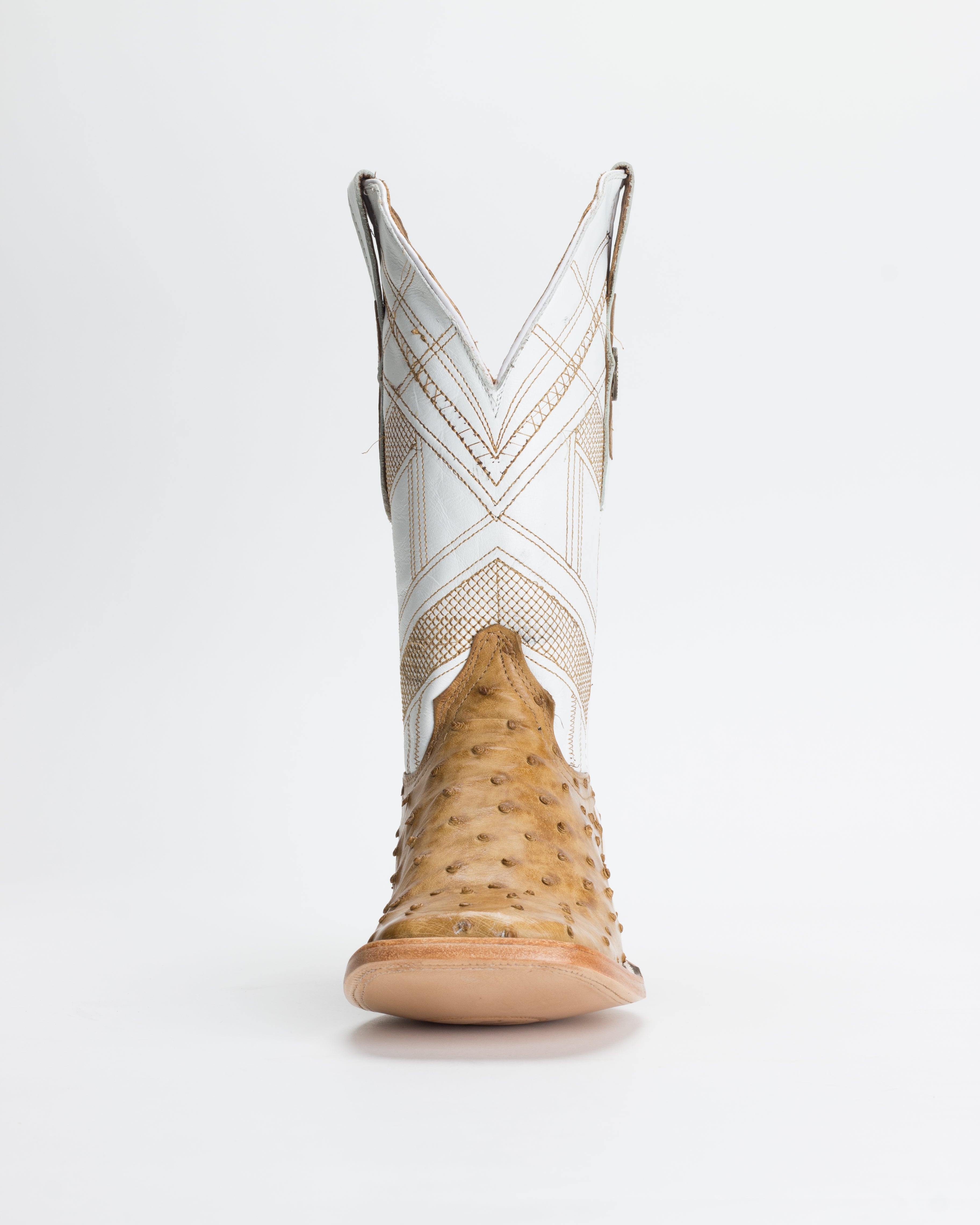Chero's Premium Exotic Full-Quill Ostrich Saddle Gold