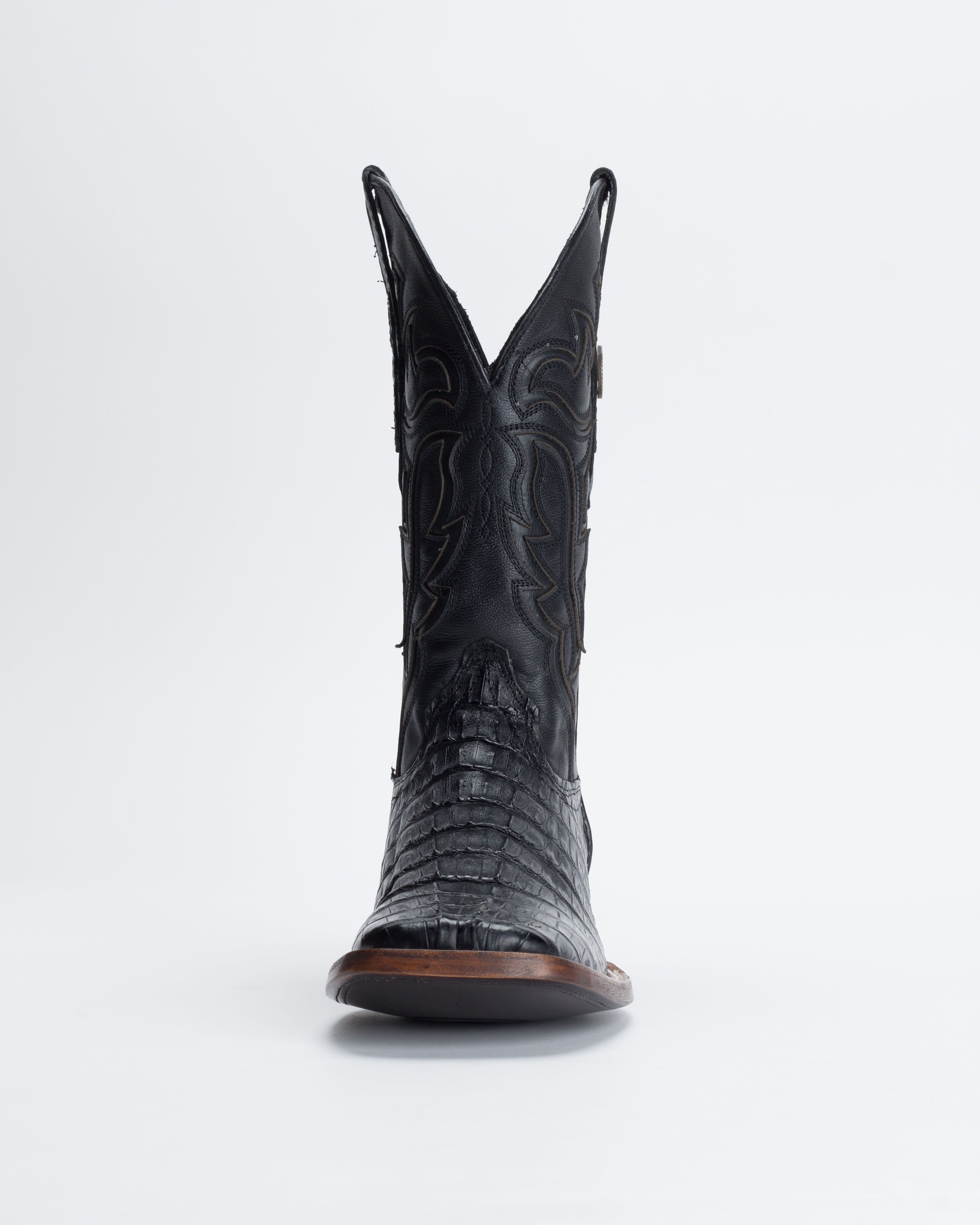 Chero's Premium Exotic Caiman Tail Noir