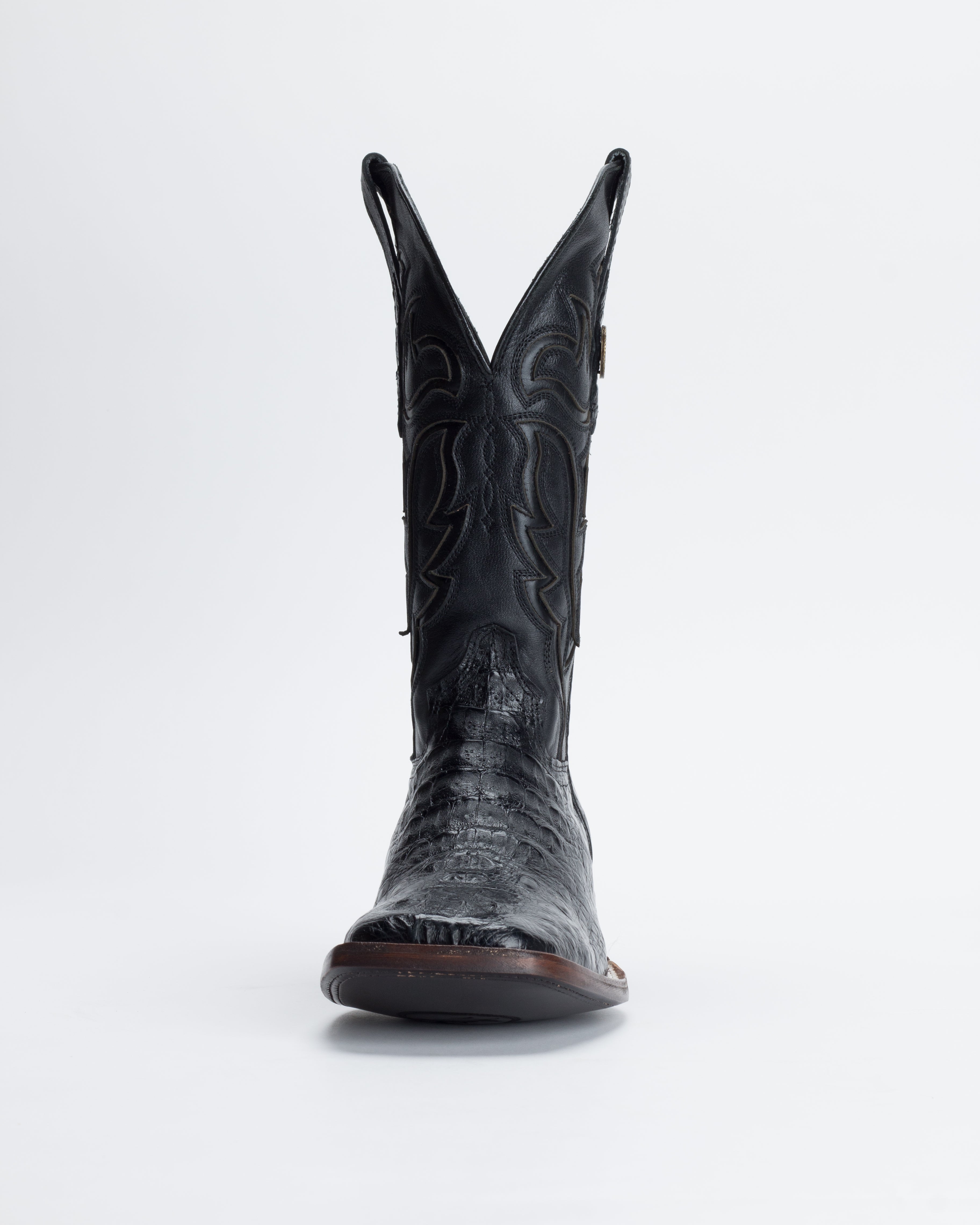 Chero's Premium Exotic Caiman Neck Noir