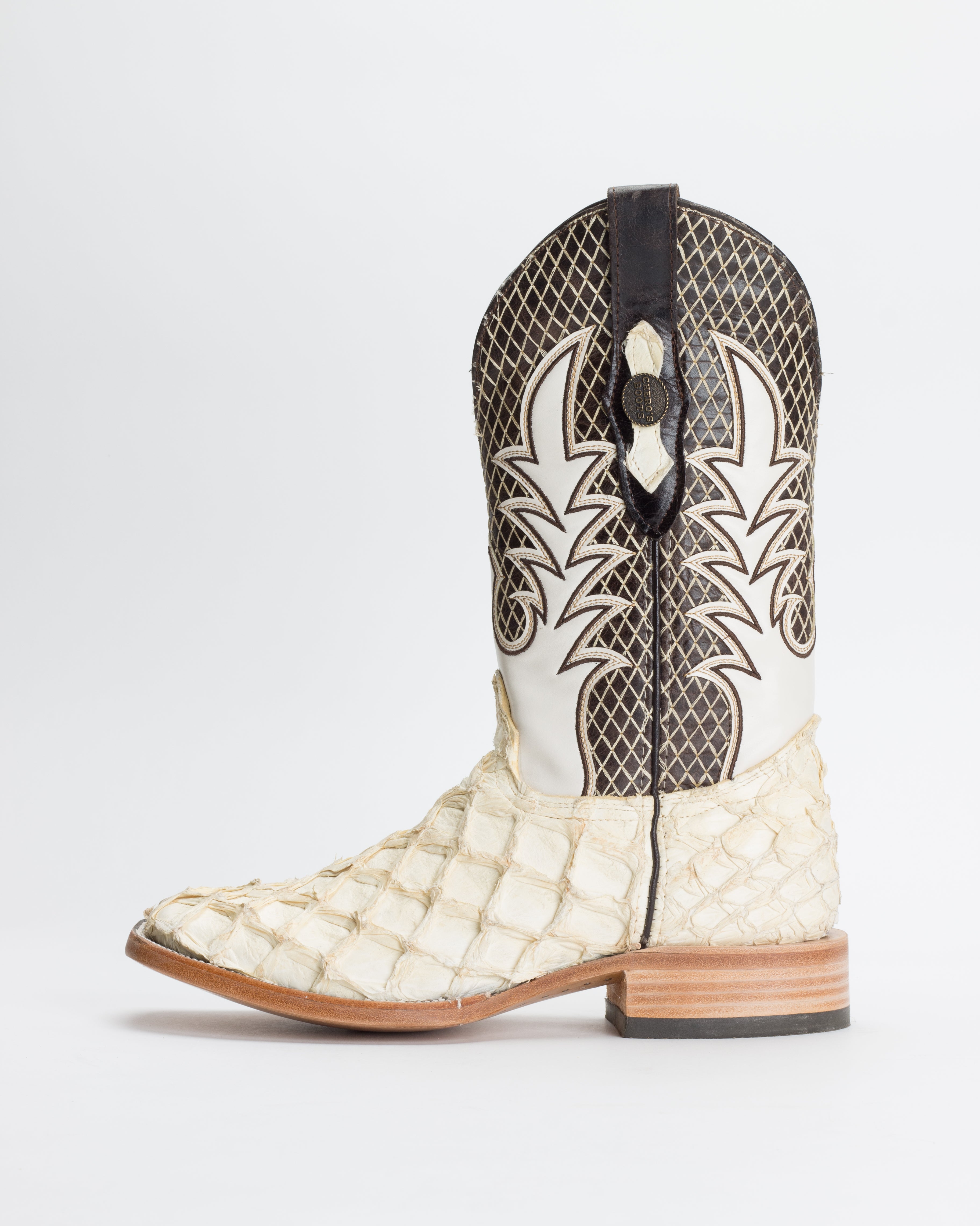 Chero's Premium Exotic Pirarucu Arapaima Matte Ivory