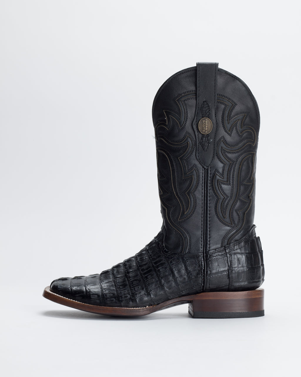 Chero's Premium Exotic Caiman Tail Noir