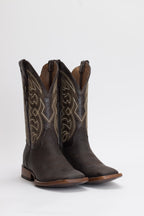 Chero's Chocolate Nubuck Cowhide