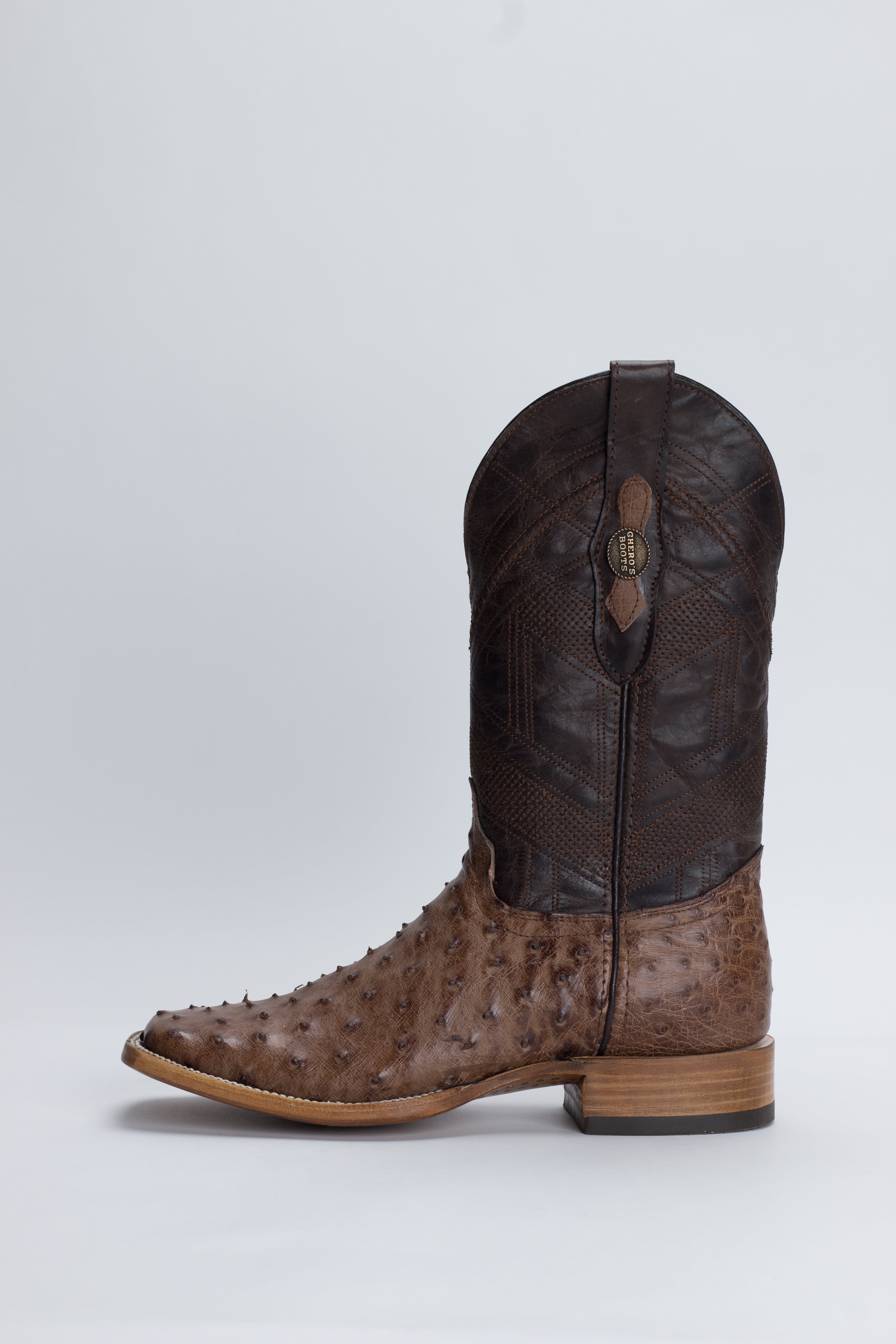 Chero's Premium Exotic Full-Quill Ostrich Kango Tobacco