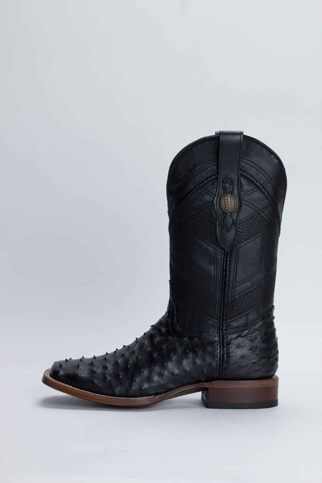 Chero's Premium Exotic Full-Quill Ostrich Noir