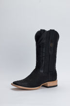 Chero's Premium Exotic Back-Cut Python Matte Black