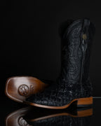 Chero's Premium Exotic Pirarucu Arapaima Gloss Black