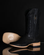 Chero's Premium Exotic Back-Cut Python Matte Black