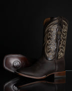 Chero's Chocolate Nubuck Cowhide