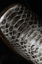 Chero's Premium Exotic Back-Cut Python Glazed Natural