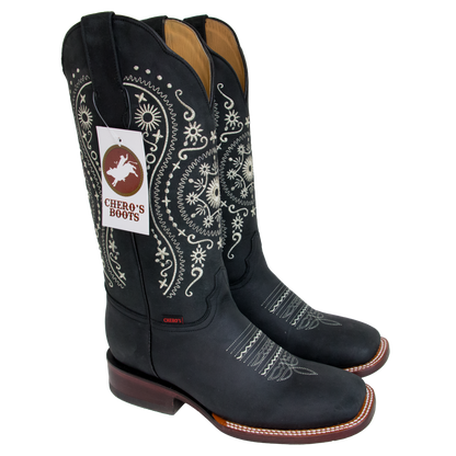 Nataly Nubuck Black
