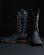 Chero's Black Nubuck Cowhide