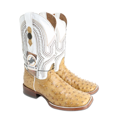 Chero's Premium Exotic Ostrich Umber