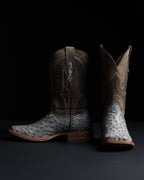 Chero's Premium Exotic Full-Quill Ostrich Nicotine Bone (Natural Sole)