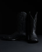 Chero's Premium Exotic Full-Quill Ostrich Triple Black