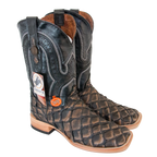 Chero's Premium Exotic Pirarucu Camel Black Wild