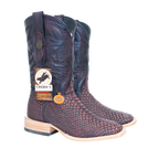 Chero's Premium Exotic Python Safari Red