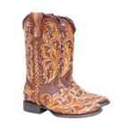 Men's Fully Hand-Tooled Boots