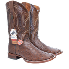 Chero's Premium Exotic Ostrich Kango Brown