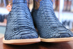 Chero's Premium Exotic Python Rustic Navy