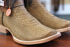 Chero's Premium Exotic Python Honey Nubuck