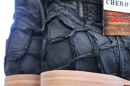Chero's Premium Exotic Pirarucu Matte Black