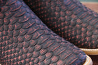 Chero's Premium Exotic Python Safari Red
