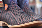 Chero's Premium Exotic Python Safari Red
