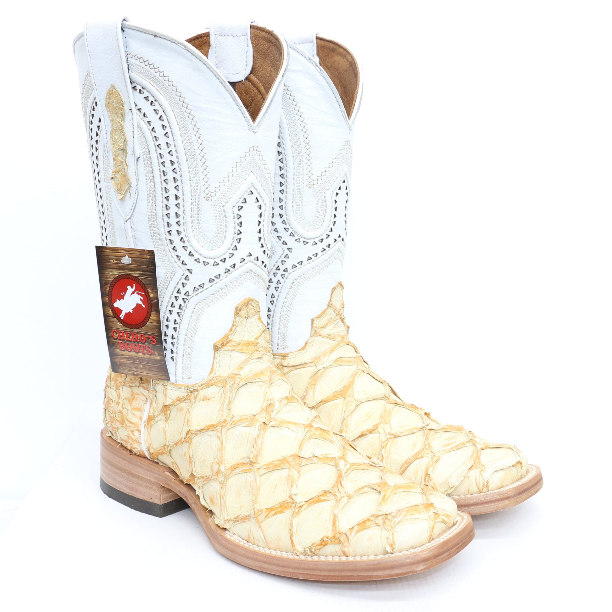 Chero's Premium Exotic Pirarucu White Castor