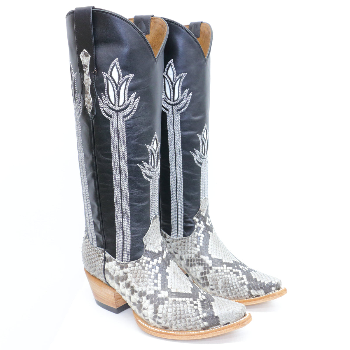 Chero's Premium Exotic Python Natural Front-Cut