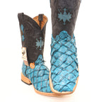 Chero's Premium Exotic Pirarucu Bahama Blue