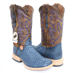 Chero's Premium Exotic Python Rustic Navy