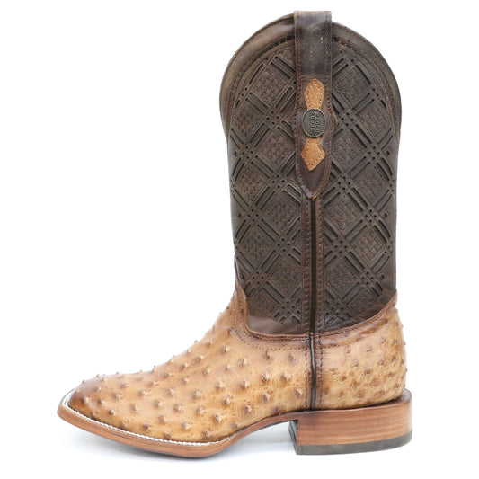 Chero's Premium Exotic Ostrich Scorched Brandy