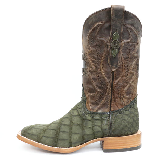 Chero's Premium Exotic Alligator Belly Olive