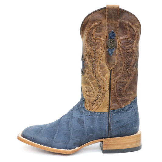 Chero's Premium Exotic Alligator Belly Navy