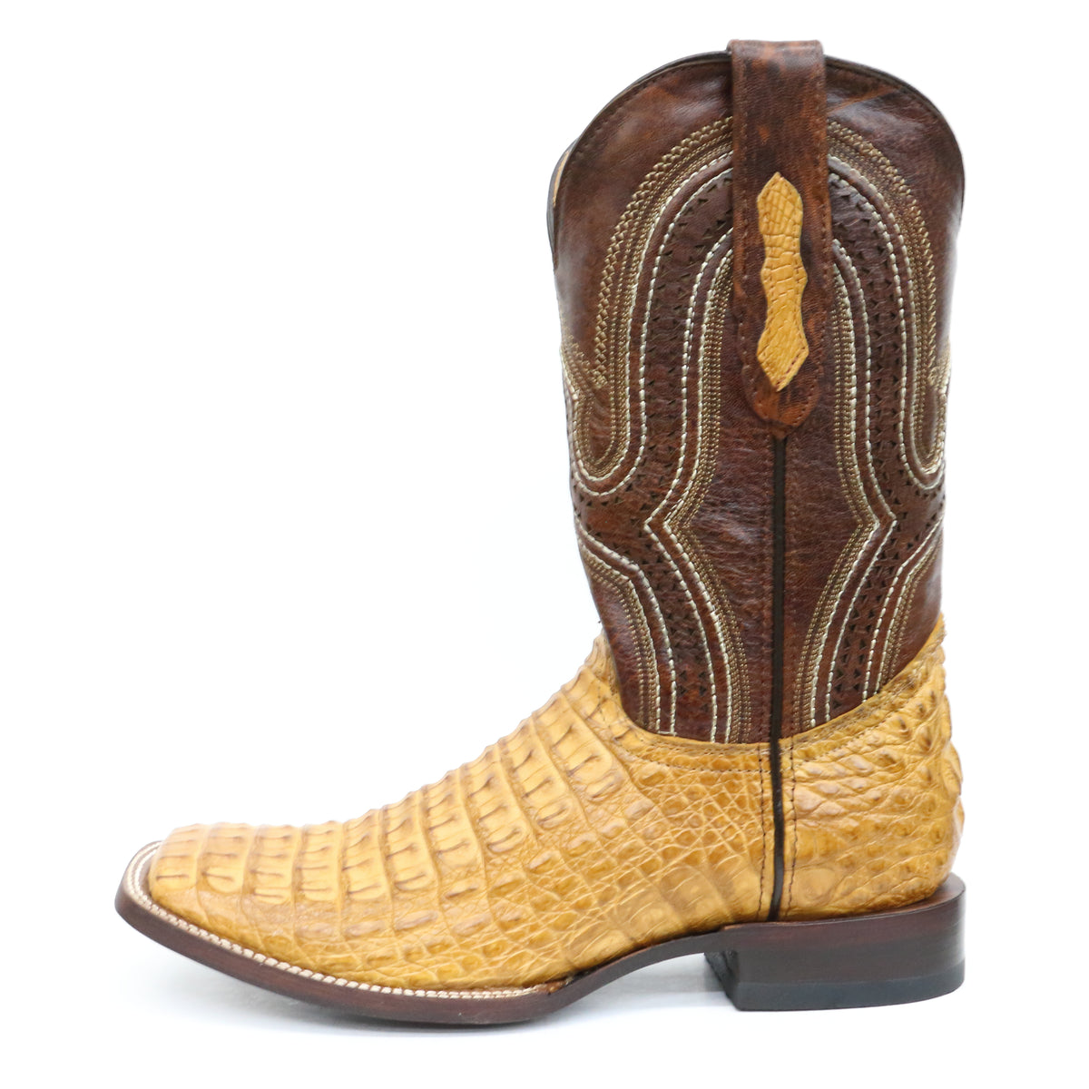 Chero’s Premium Exotic Caiman Back Antique Saddle
