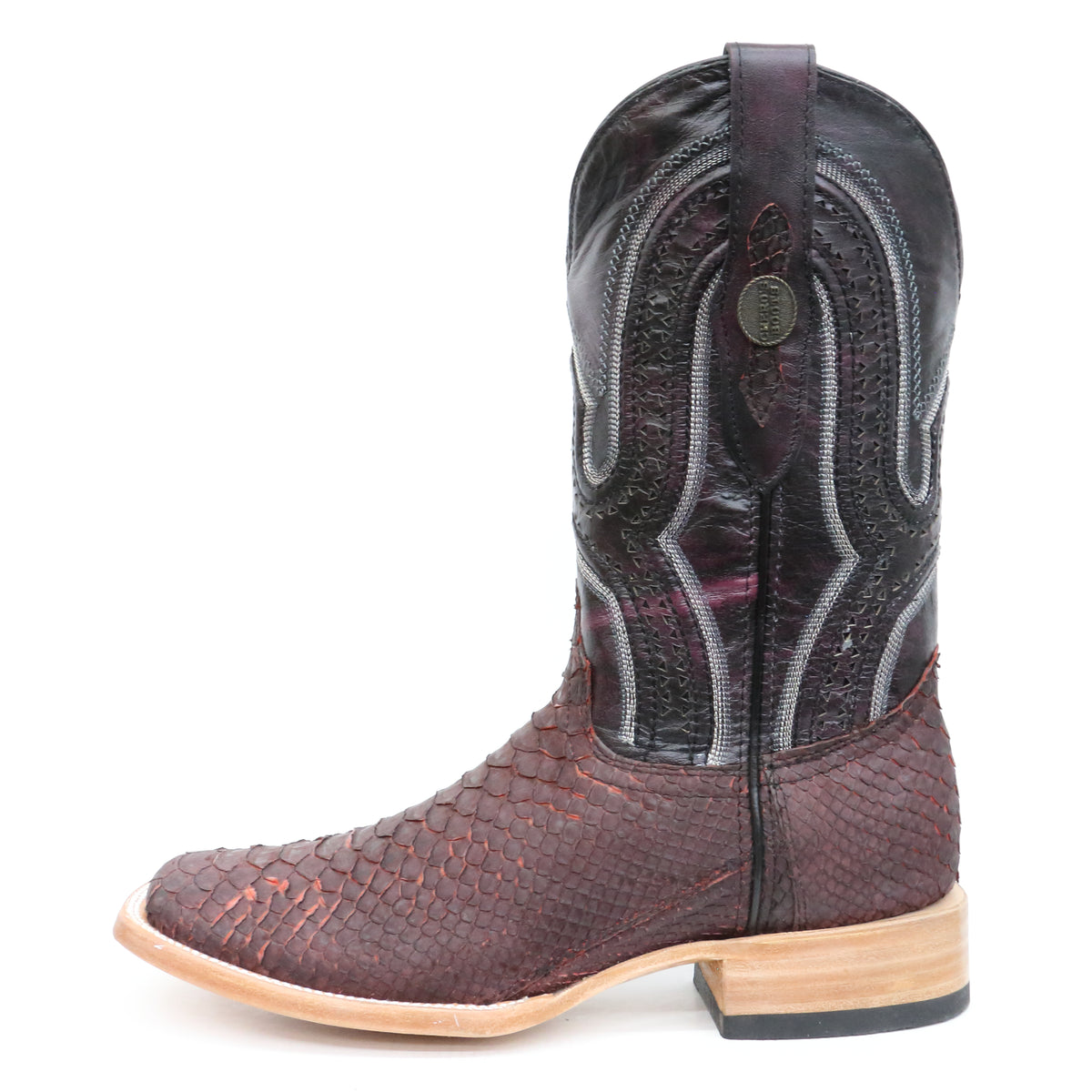 Chero's Premium Exotic Python Black Cherry