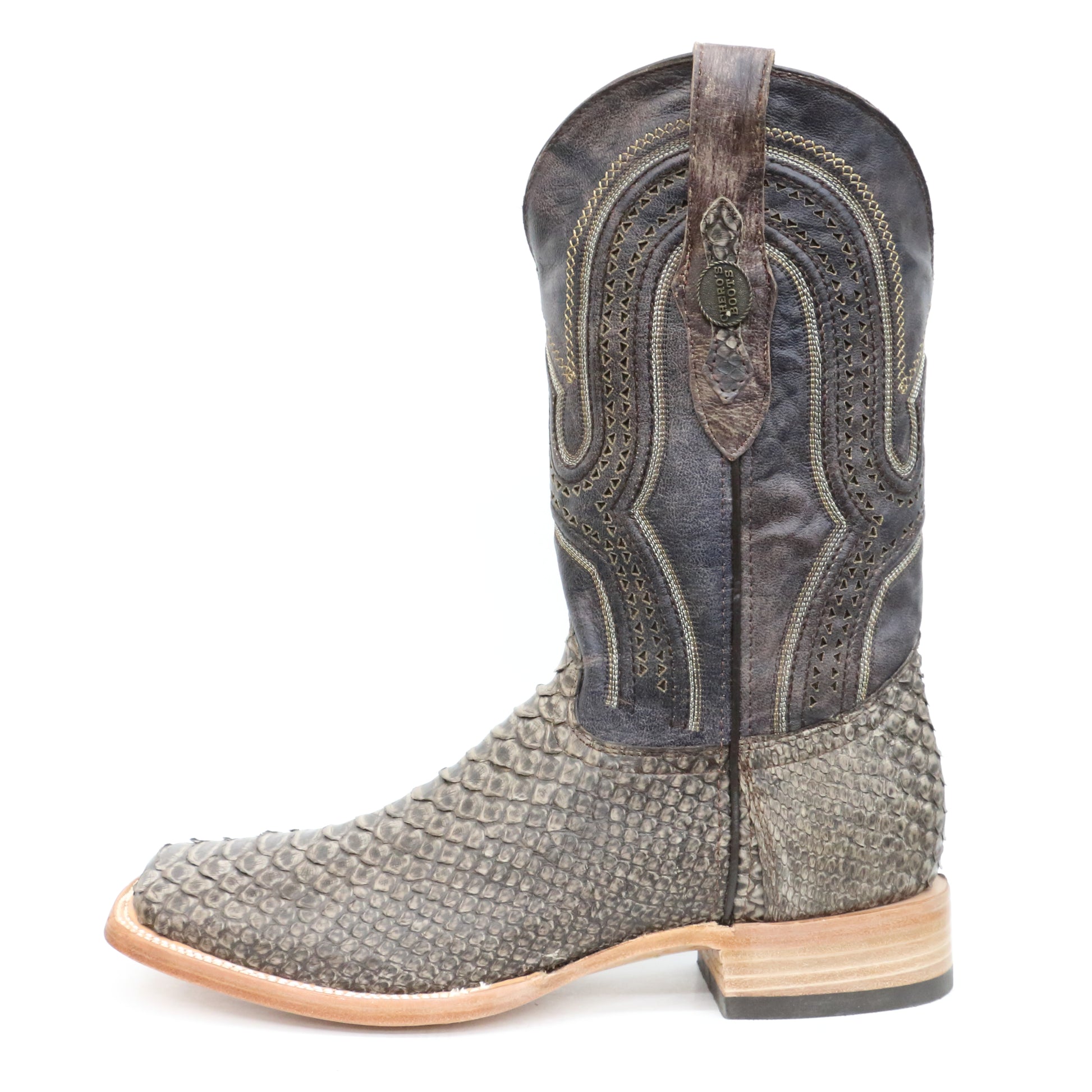 Chero's Premium Exotic Python Rustic Brown