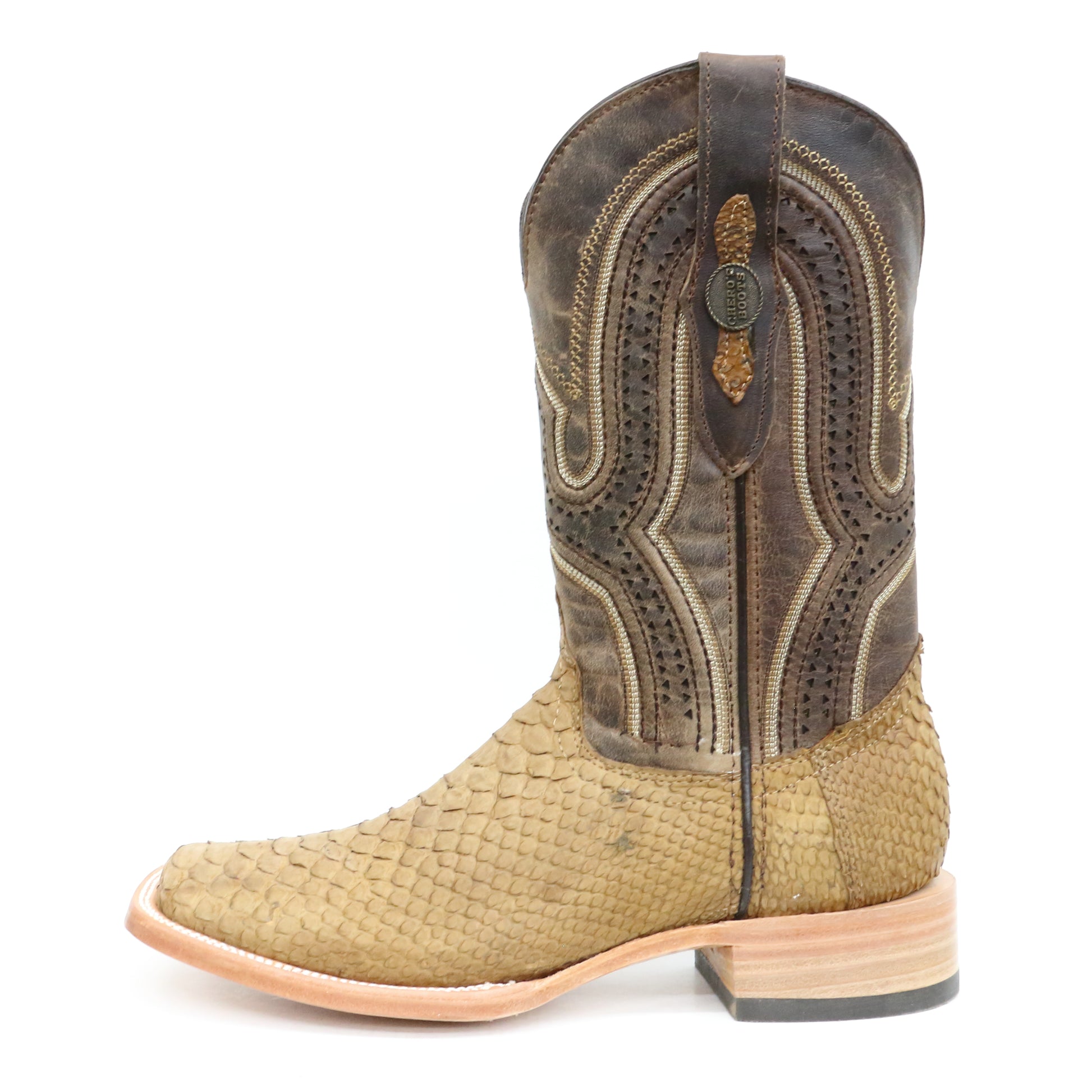 Chero's Premium Exotic Python Honey Nubuck
